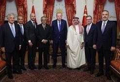 Cumhurbaşkanı Erdoğan, R4 ve R4+E3 Dışişleri Bakanları Toplantıları için Türkiye'ye gelen dışişleri bakanlarını kabul etti