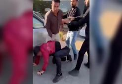 Bıçaklayıp darbettiği kişinin yakınları tarafından sopayla dövüldü
