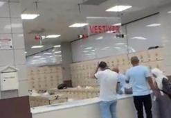 Markete girişte çantaya el koyma uygulamasına belediye tebligatıyla son verildi