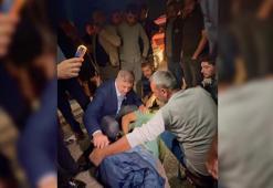 Otomobilin çarptığı kişi yaralandı; ilk yardımı vali ve milletvekili yaptı