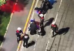 Beyoğlu’nda dron destekli denetim: Aranan 22 kişi yakalandı