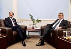 KKTC Cumhurbaşkanı Erhürman ile GKRY lideri Hristodulidis bir araya geldi