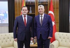 Bakan Bolat, Kuzey Makedonya Devlet Bakanı Zeynula ile görüştü