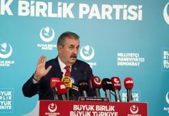BBP Genel Başkanı Destici, haftalık basın toplantısında konuştu