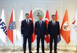 Bakan Çiftçi, AK Parti'li İnan ve Cemil Tugay'ı kabul etti
