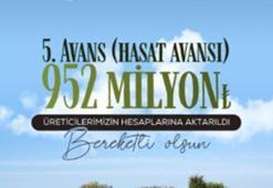 Pancar üreticilerine 952 milyon lira avans ödemesi