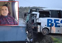 Yolcu otobüsü ile TIR çarpıştı; 1 ölü, 14 yaralı