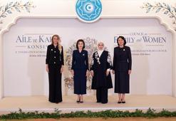 Emine Erdoğan, lider eşleriyle bir araya geldi