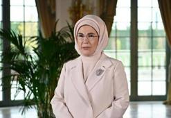 Emine Erdoğan: 'Kadınların toplum hayatında etkin bir konumları olması, medeniyet coğrafyamıza yabancı bir tecrübe değildir'