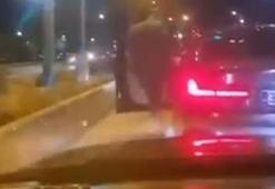 Trafiği tehlikeye düşüren sürücü ve yolcuya 366 bin TL ceza