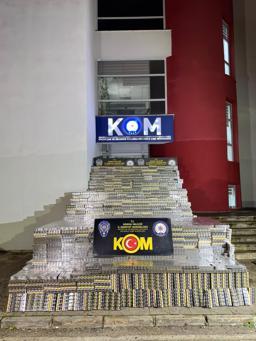 Adanada 15 milyon liralık kaçak sigara ele geçirildi