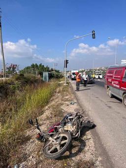 Otomobilin arkadan çarptığı motosikletteki Feyza Nur öldü, babası ağır yaralandı