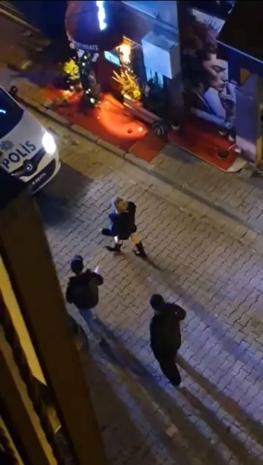 Beşiktaş’ta sevgilisi otel ücretini ödemeden kaçtı; kadın otel görevlisiyle birbirine girdi