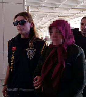 Ölümü şüpheli bulundu, takibe alınan eşi Yunanistan sınırında yakalandı
