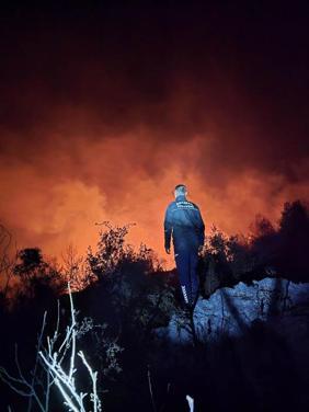 Antalyada orman yangını