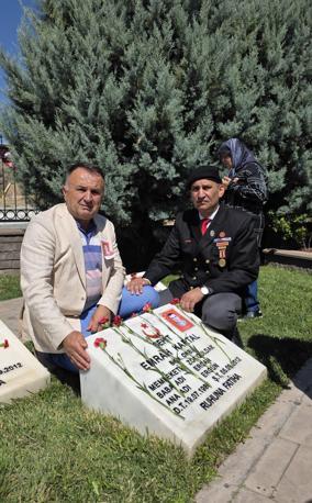 Afyonkarahisarda mühimmat deposundaki patlamada şehit olan askerler anıldı