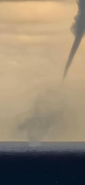 Zonguldakta denizde 2 hortum oluştu