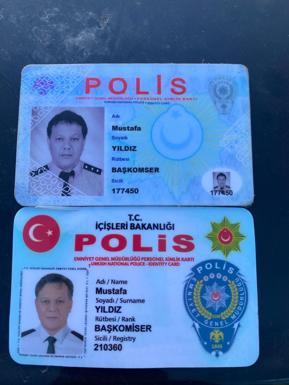 Esenlerde sahte polisi kartındaki yazım hatası yakalattı