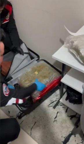 Beşiktaş’ta yunus polisinden uyuşturucu operasyonu: 6 kilogram marihuana bulundu