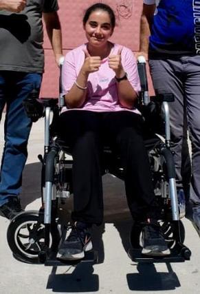 Engelli Nisanur’un akülü tekerlekli sandalye hayali de gerçek oldu