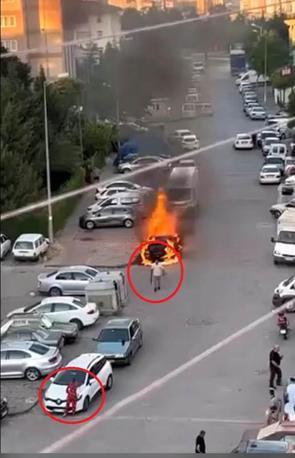 Dükkanı ve otomobili yakılan Esra: Karakolda da tehdit etti, korkuyorum