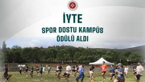 İYTEye spor dostu kampüs ödülü