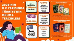 2026nın ilk yarısına ilişkin kitap verileri açıklandı
