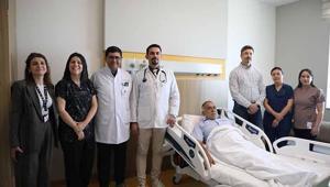 Hastanın kalbindeki delik Türkiye’de ilk kez uygulanan anjiografi ile kapatıldı