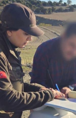 Dron ve fotokapan destekli doğa koruma denetimi; 4 kişiye işlem yapıldı