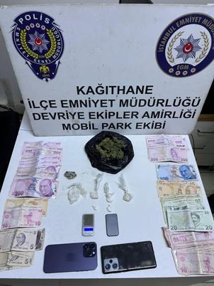 Kağıthane’de uyuşturucu operasyonunda dayı ve abi şüpheliyi kaçırmaya çalıştı; sokak karıştı