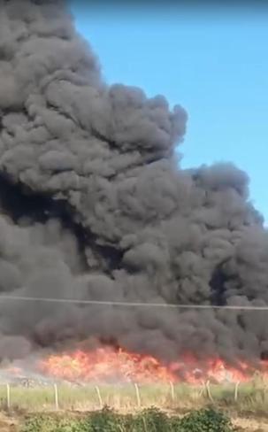 Adanada geri dönüşüm fabrikasında çıkan yangın kontrol altında