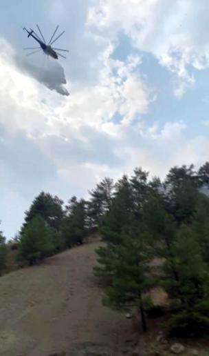 Kahramanmaraş’taki orman yangını 3’üncü gününde kontrol altına alındı