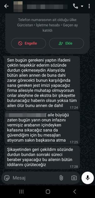 Tehdit edilince duruşmada şikayetini çekti, 2 gün sonra suç duyurusunda bulundu
