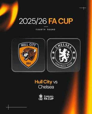 Hull City, İngiltere FA Cup 4’üncü turunda Chelsea ile eşleşti