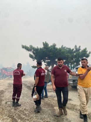 Sakaryada orman yangını 2nci gününde