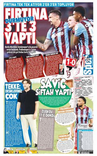 Karadeniz fırtınası seriye bağladı; 39 yıl sonra ilki başardı