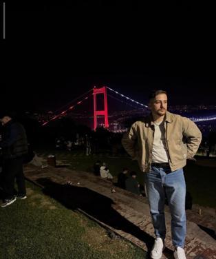 Sarıyerde hayatını kaybeden motosiklet sürücüsünün denize düştüğü anlar kamerada