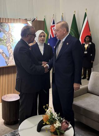 Cumhurbaşkanı Erdoğan, DSÖ Genel Direktörü Ghebreyesus’u kabul etti