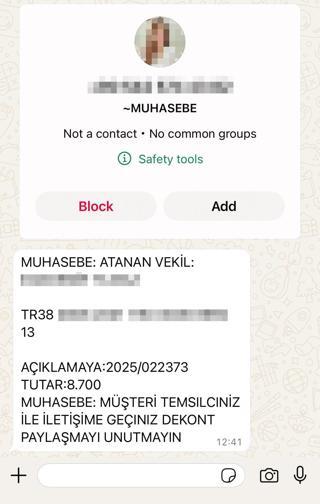 Markanız onaylandı dolandırıcılığı