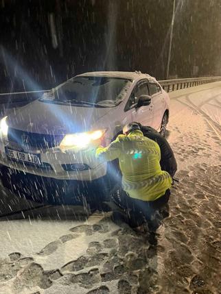 Malatyada kar nedeniyle mahsur kalan 33 kişi kurtarıldı