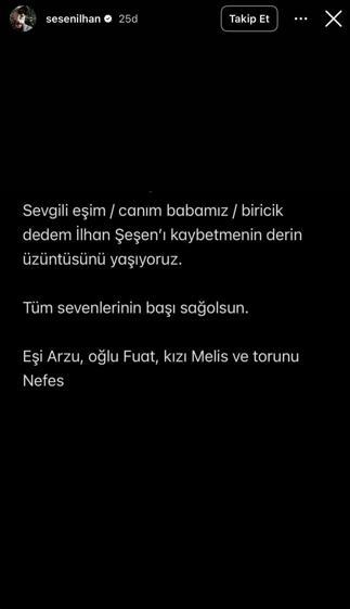 İlhan Şeşen hayatını kaybetti
