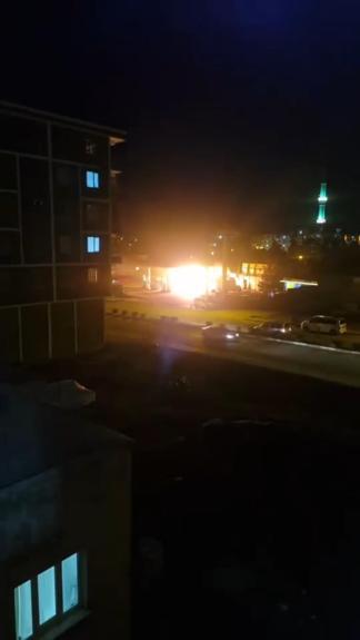 Siirt’te akaryakıt istasyonunda çıkan yangın söndürüldü