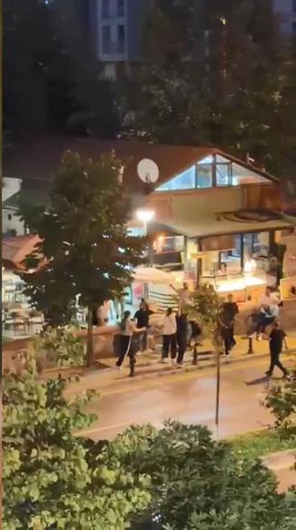 Milli cimnastik antrenörü Funda Bakışın bıçaklandığı kavganın görüntüleri ortaya çıktı