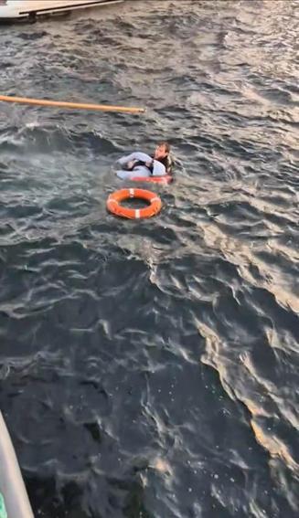 İstanbul Boğazında denize düşen kadını turist kurtardı; Bir can çırpınırken kendimi düşünemem dedi