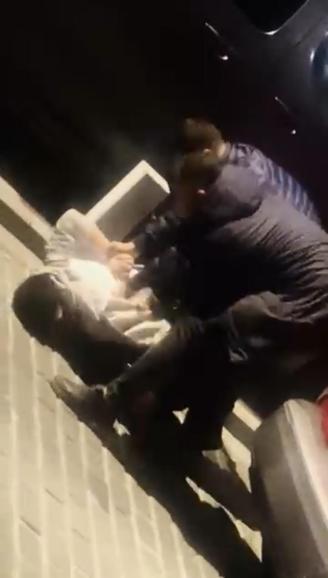 Beşiktaş’ta polis noktasında bariyeri kırdı; sürücünün kaçmaya çalıştığı anlar kamerada