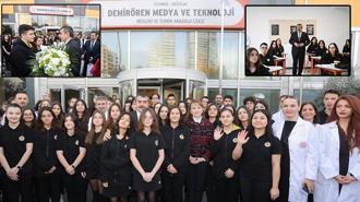 Milli Eğitim Bakanı Tekin, Demirören Medya ve Teknoloji MTAL'i ziyaret etti