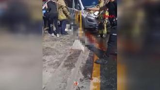 Kağıthane'de minibüs yayaların arasına daldı: 1 ölü, 4 yaralı