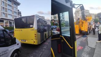 Üsküdar'da yola yağ dökerek ilerleyen otobüs şoförüne 9 bin 267 lira para cezası