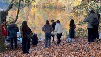 Yedigöller Milli Parkı, ziyaretçi akınına uğradı