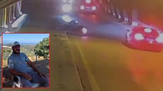 Aydın’da yola savrulan motosikletin sürücüsü öldü; kaza anı kamerada